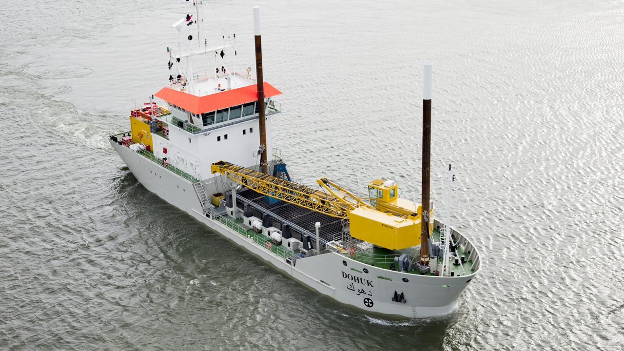 Grab hopper dredger DODUK